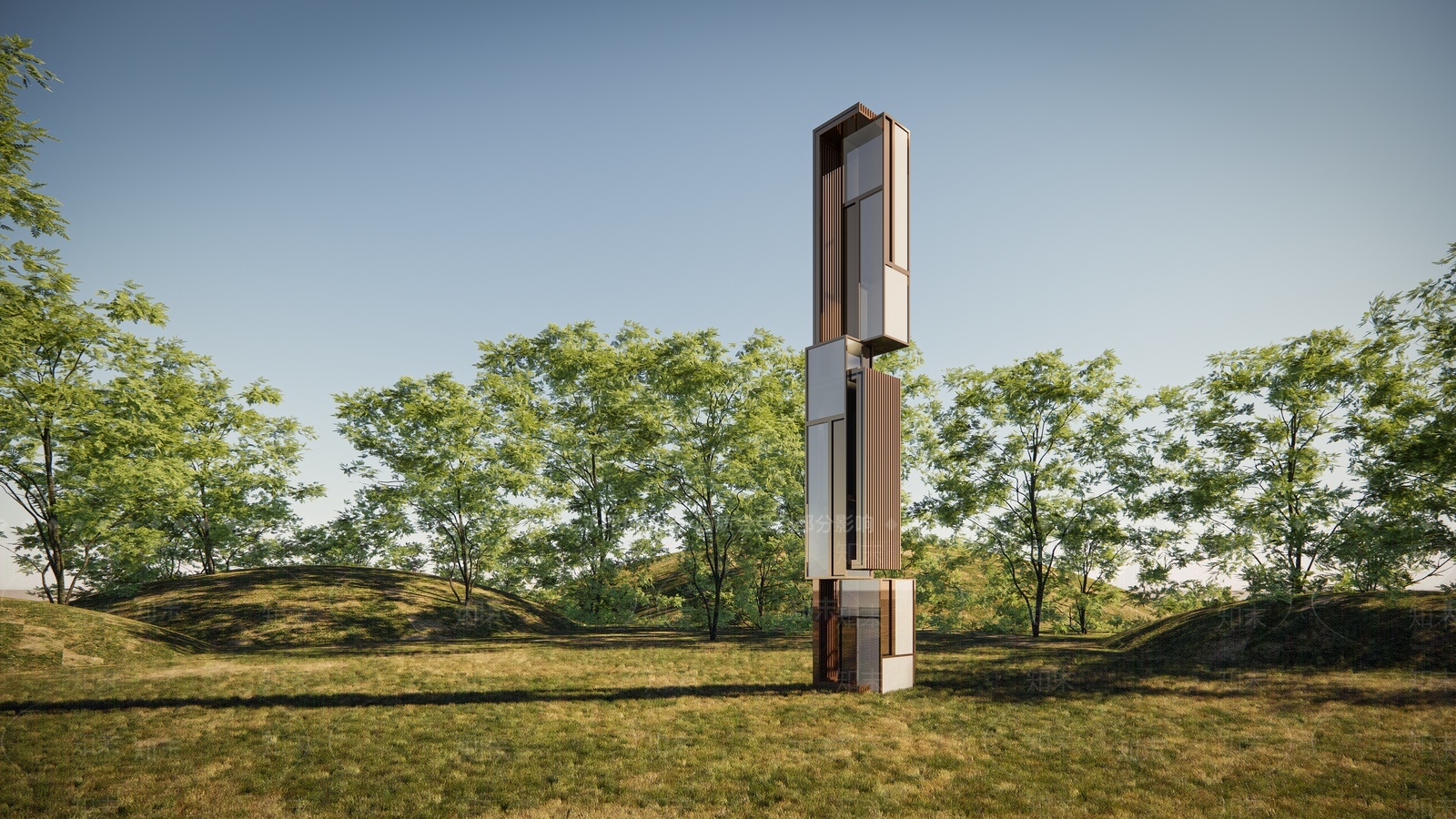 新中式指示牌SU模型下载【ID:1209488250】