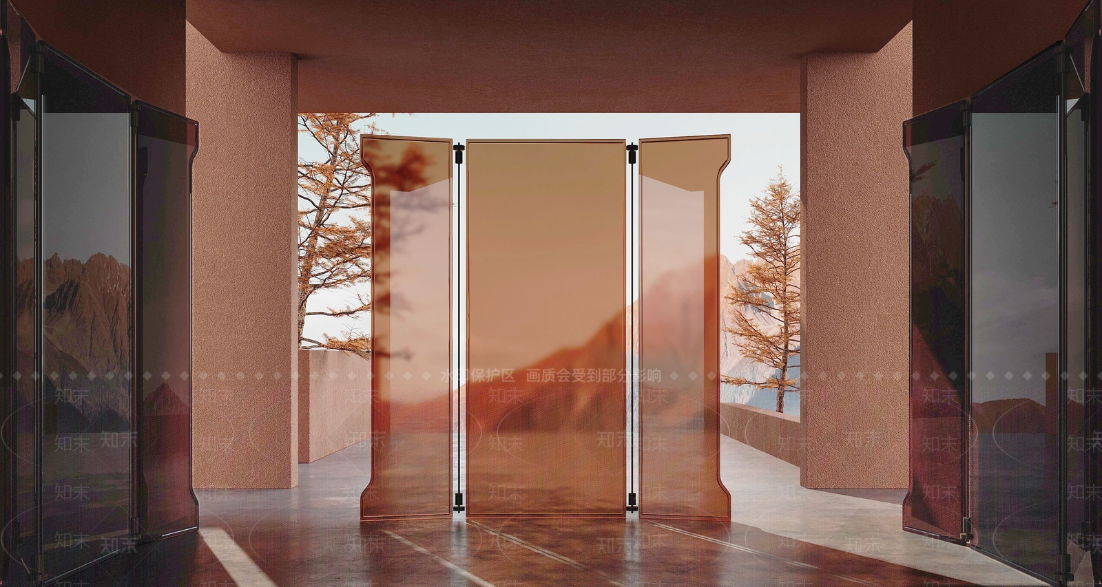 屏风3D模型下载【ID:1209495487】