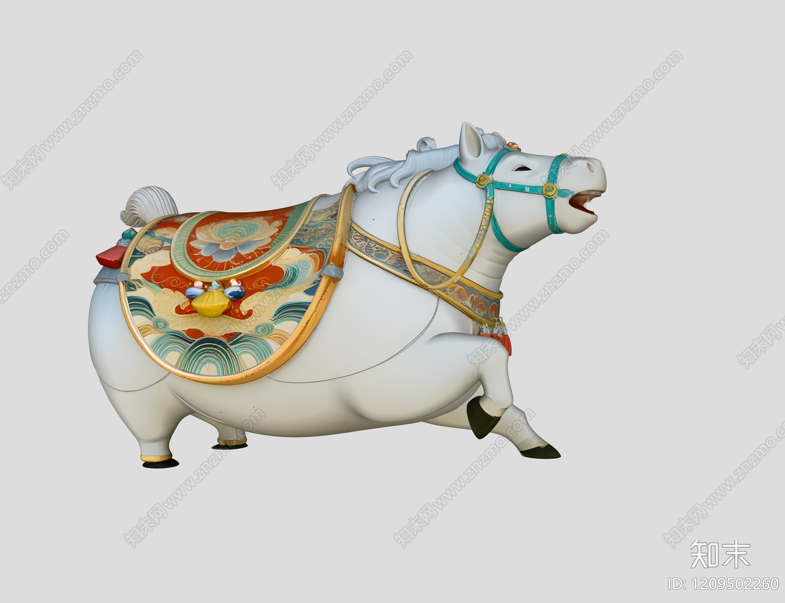 新中式其他动物3D模型下载【ID:1209502260】