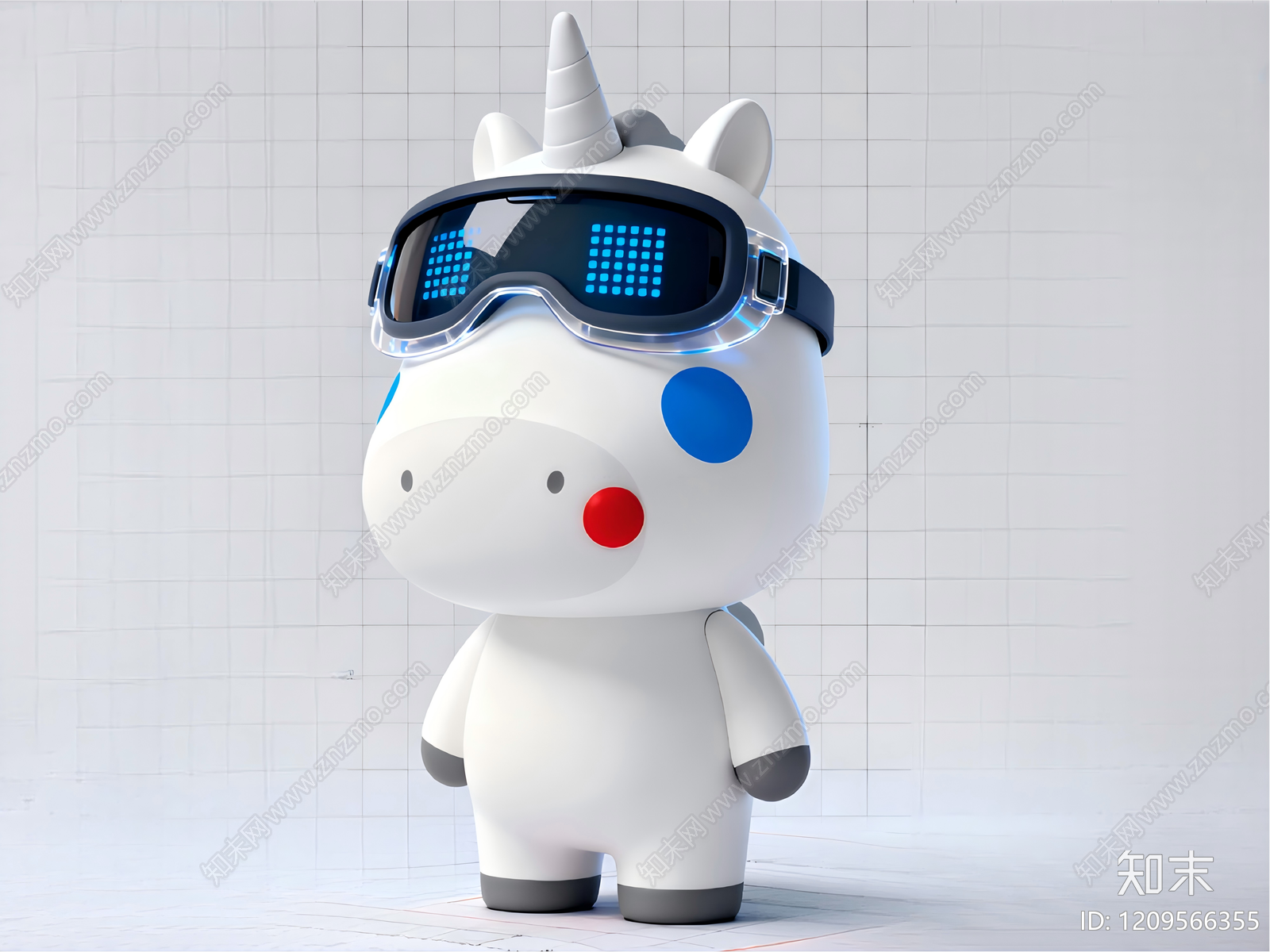 现代简约雕塑摆件3D模型下载【ID:1209566355】