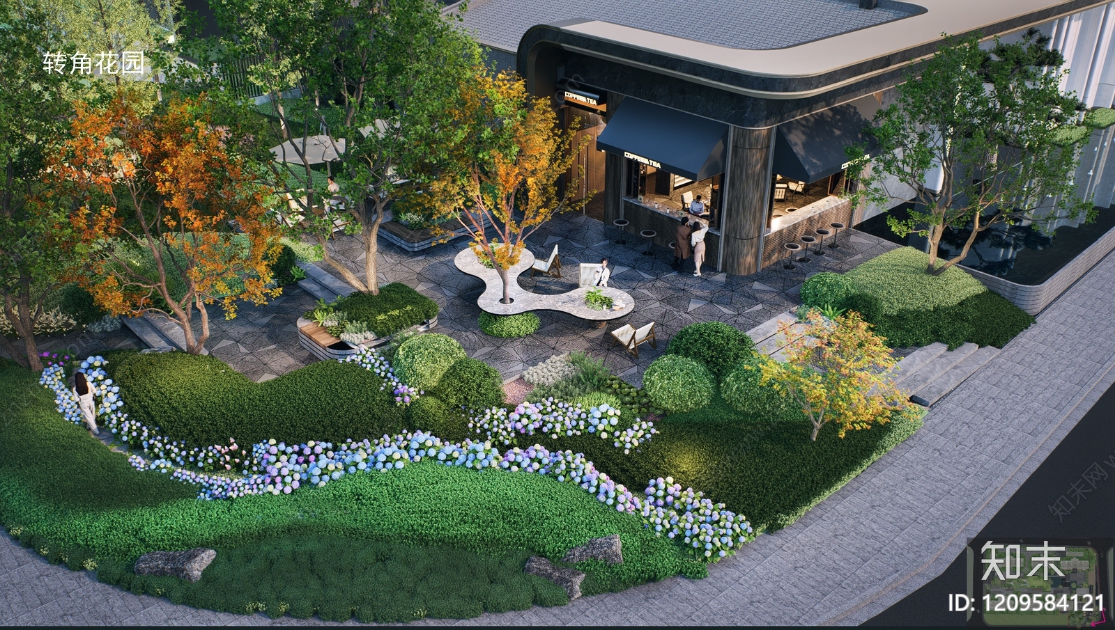 现代示范区景观下载【ID:1209584121】