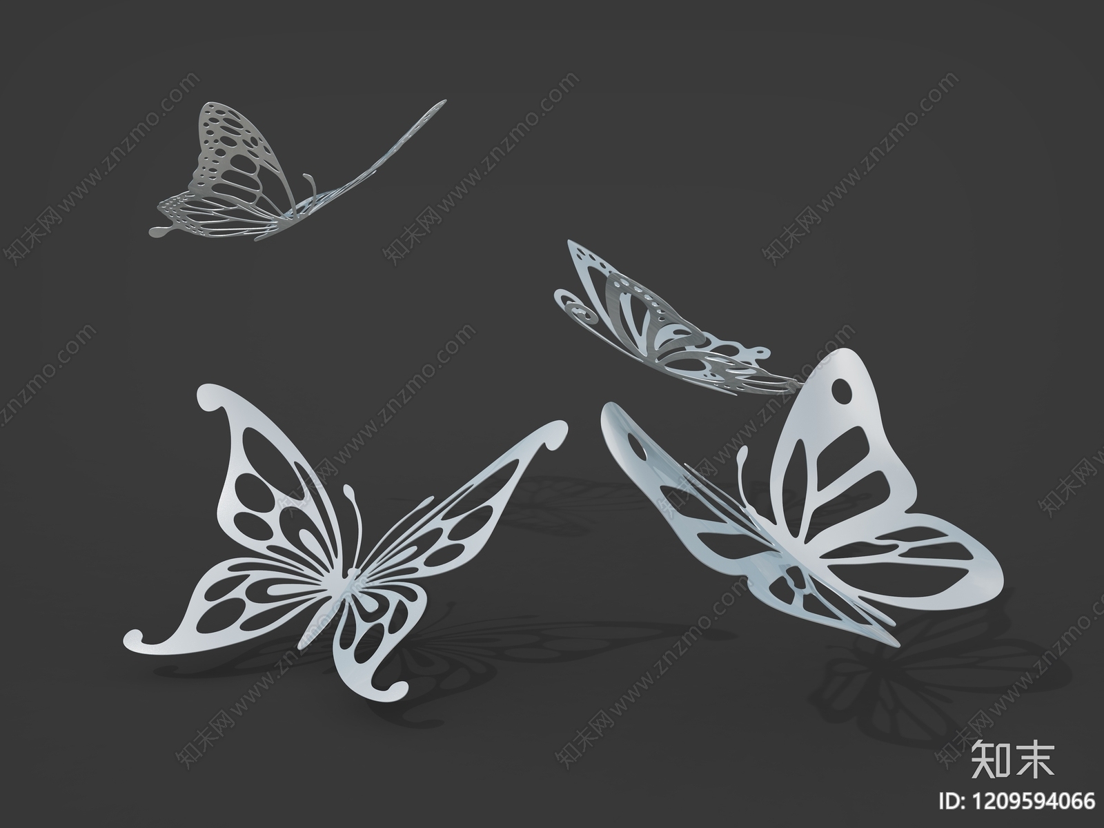 极简摆件组合3D模型下载【ID:1209594066】