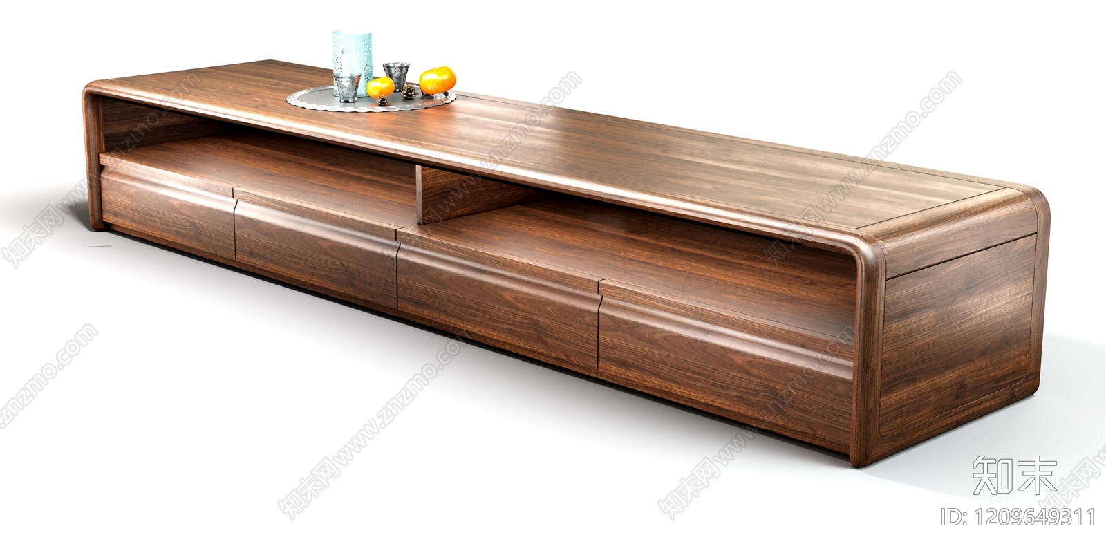 现代简约电视柜3D模型下载【ID:1209649311】