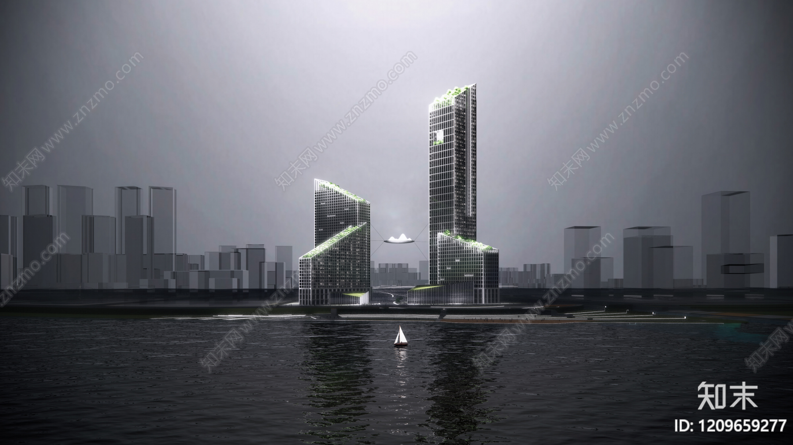 现代办公楼下载【ID:1209659277】