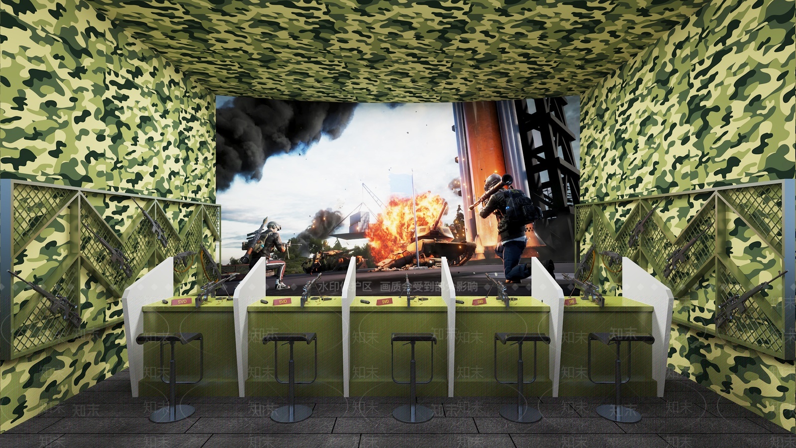 其他公共空间3D模型下载【ID:1209664821】