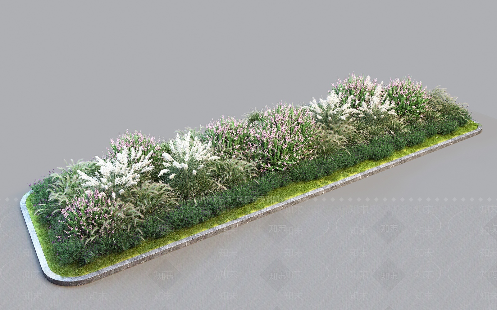 花池3D模型下载【ID:1209667367】