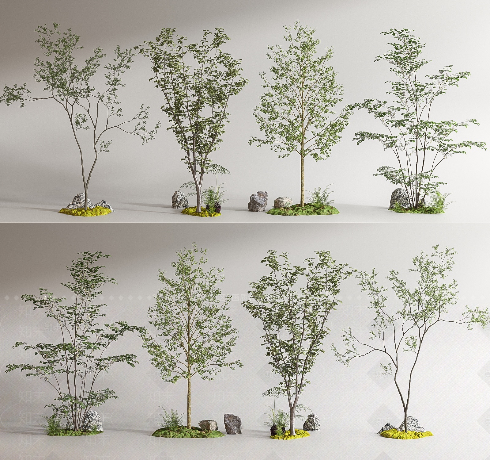 乔木3D模型下载【ID:1209800416】