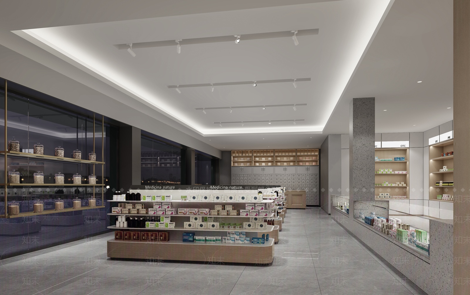 药店3D模型下载【ID:1209811073】