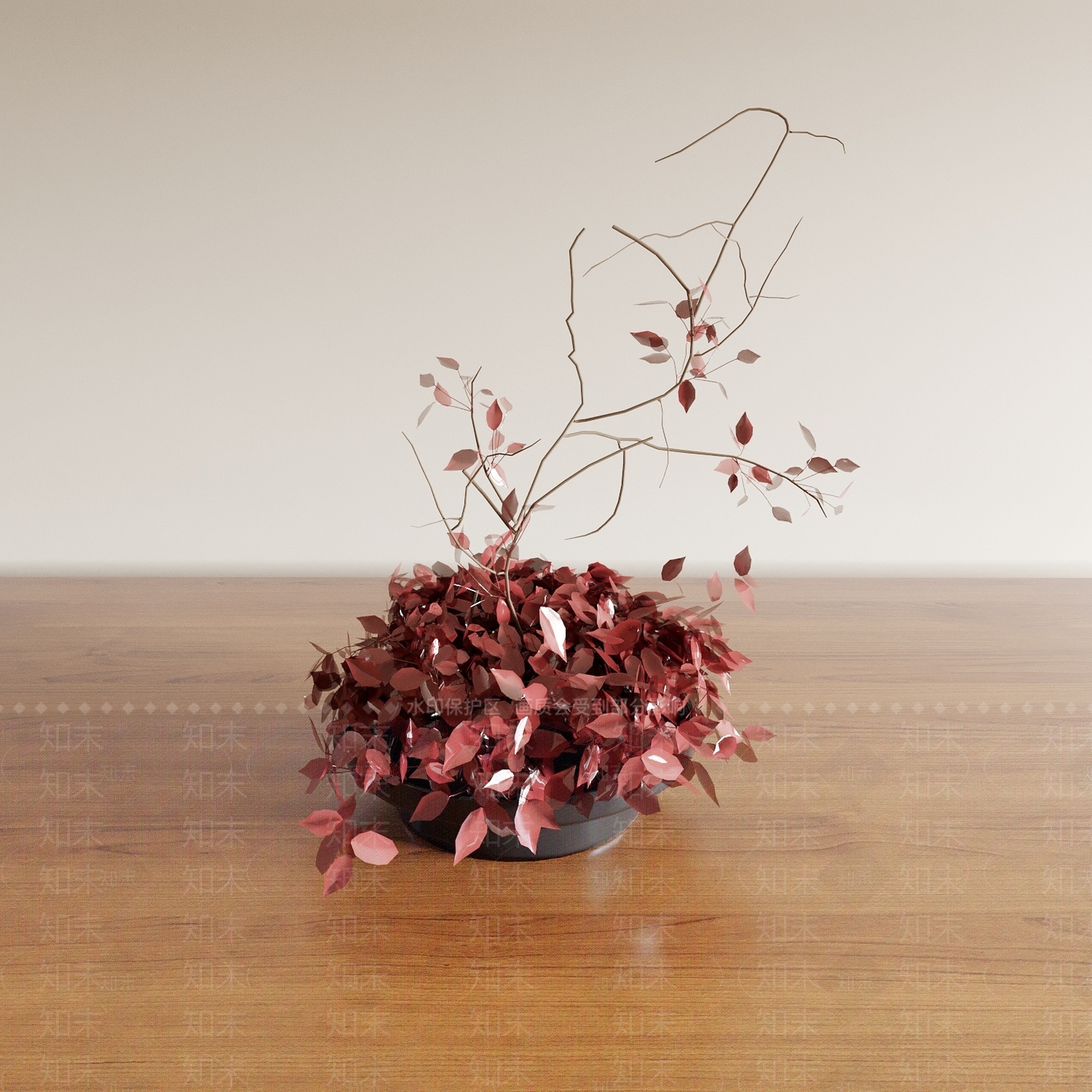 现代花盆3D模型下载【ID:1209855825】