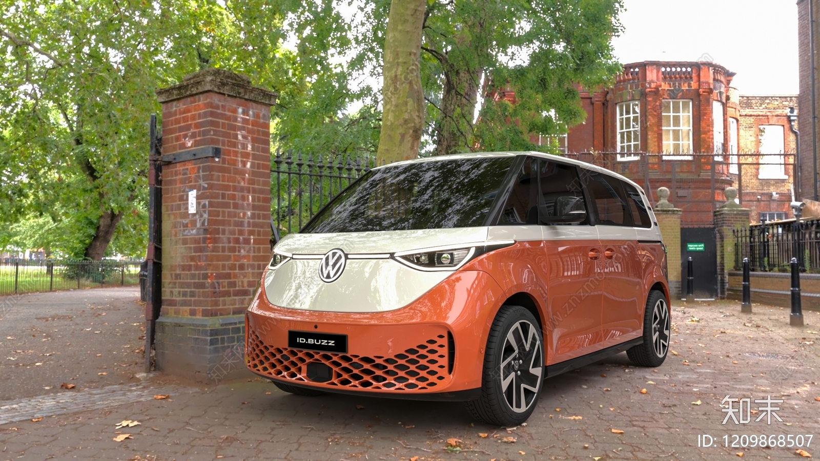 现代复古汽车3D模型下载【ID:1209868507】