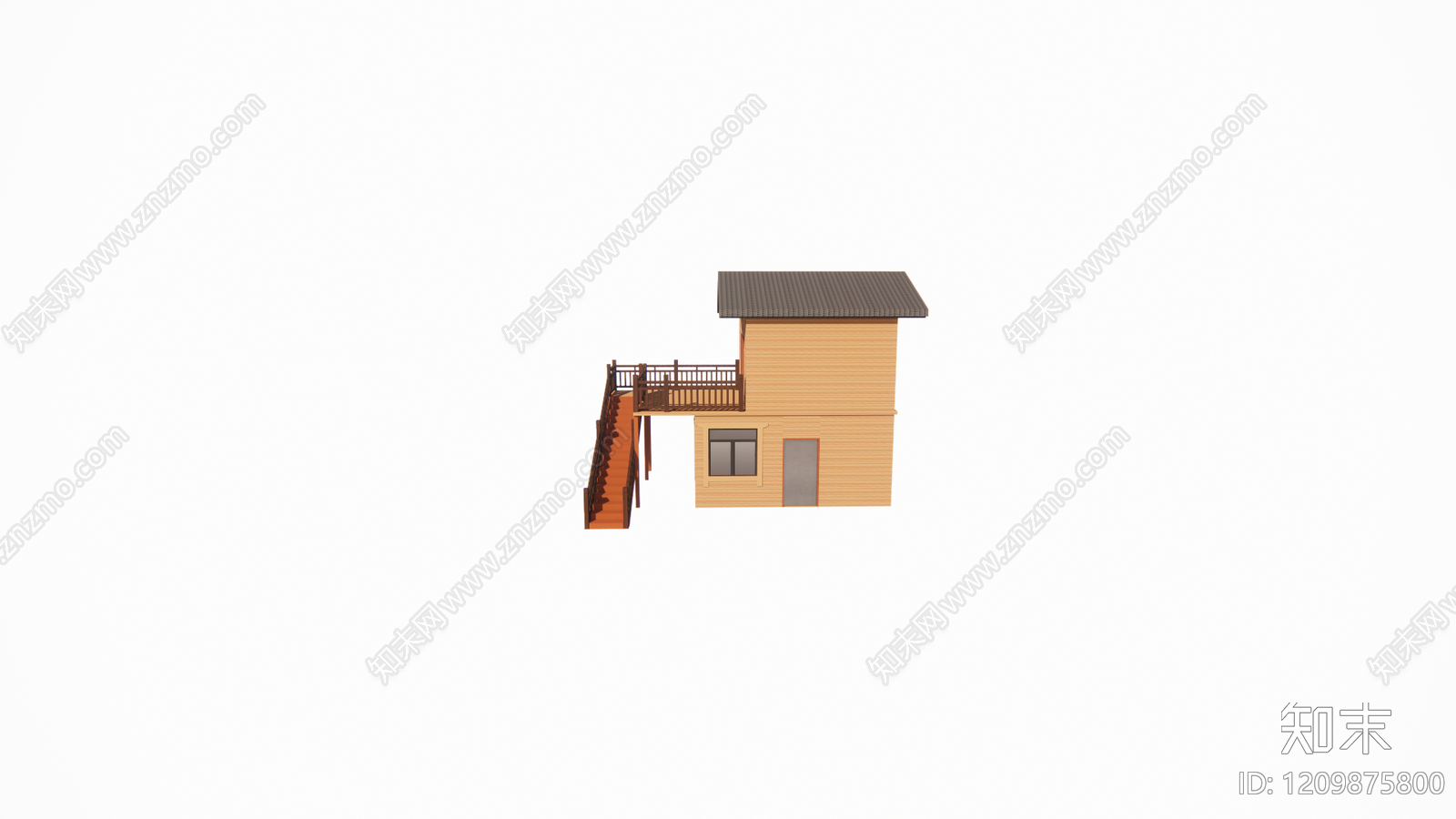 现代新中式其他公共建筑SU模型下载【ID:1209875800】