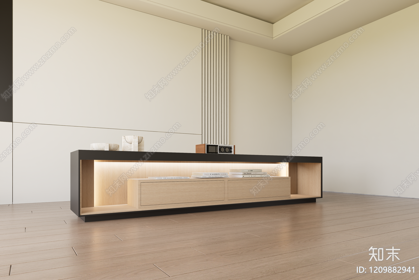 现代其他柜子SU模型下载【ID:1209882941】