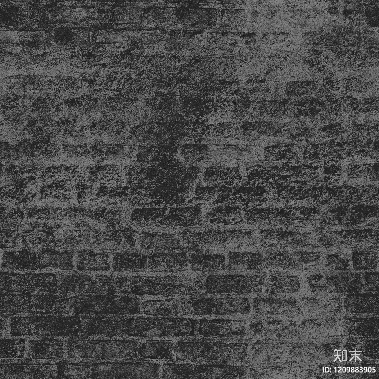 现代新中式文化砖贴图下载【ID:1209883905】