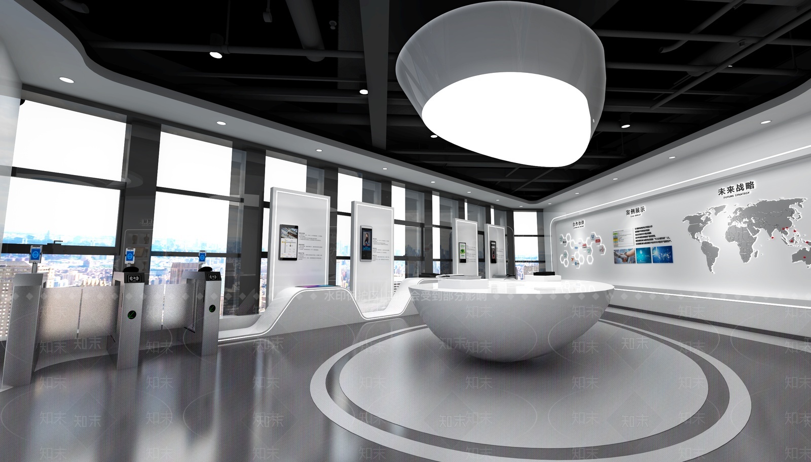 科技展厅3D模型下载【ID:1209888918】