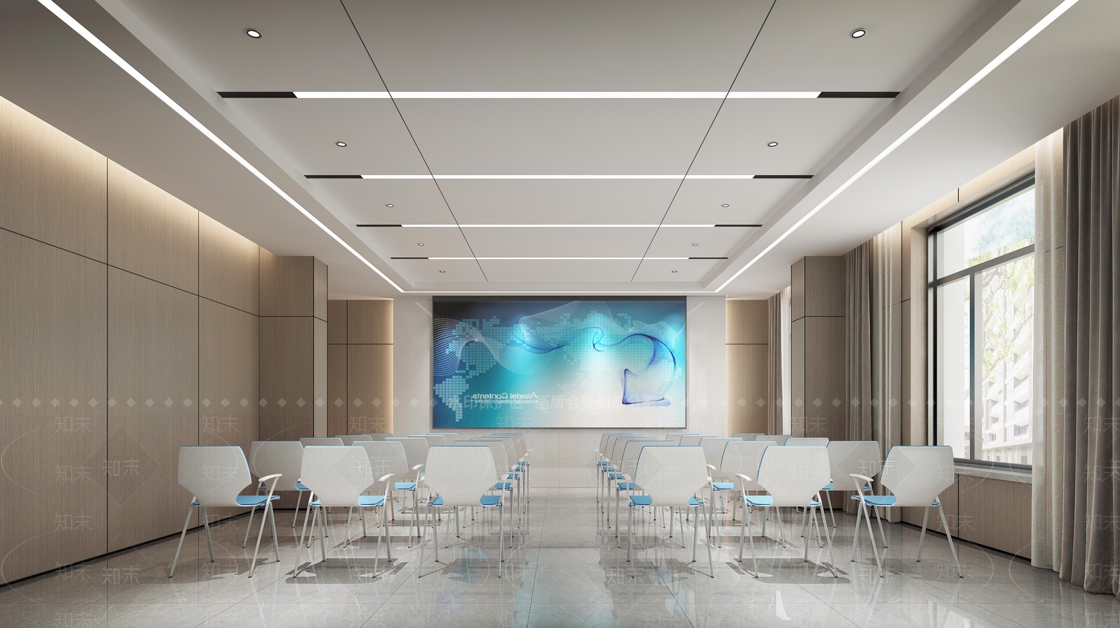 会议室3D模型下载【ID:1209892265】