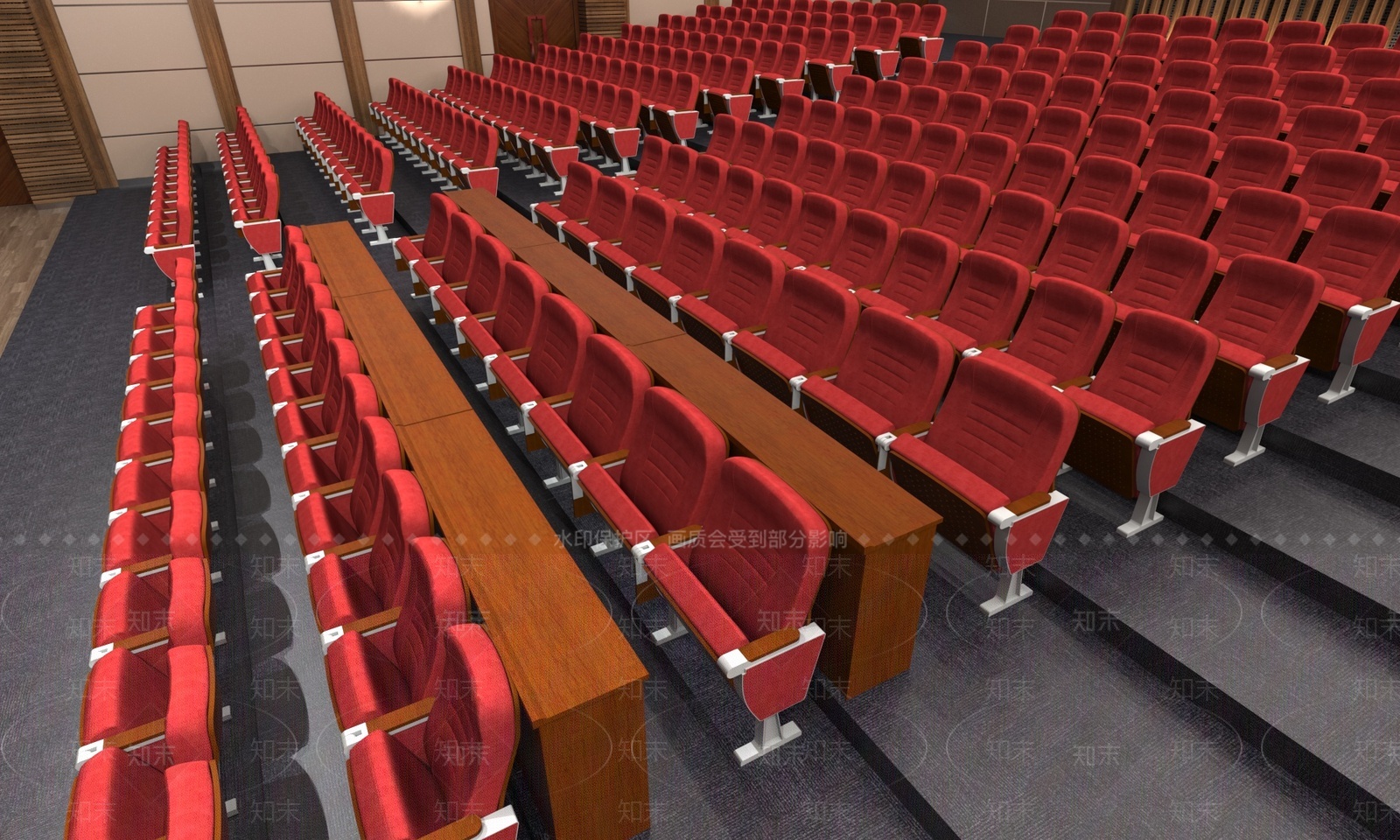 报告厅3D模型下载【ID:1209901434】