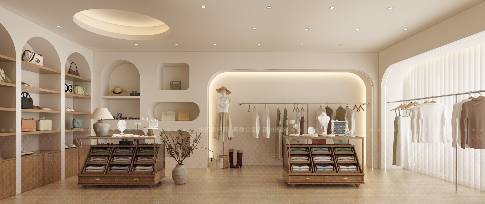 服装店3D模型下载【ID:1209902915】