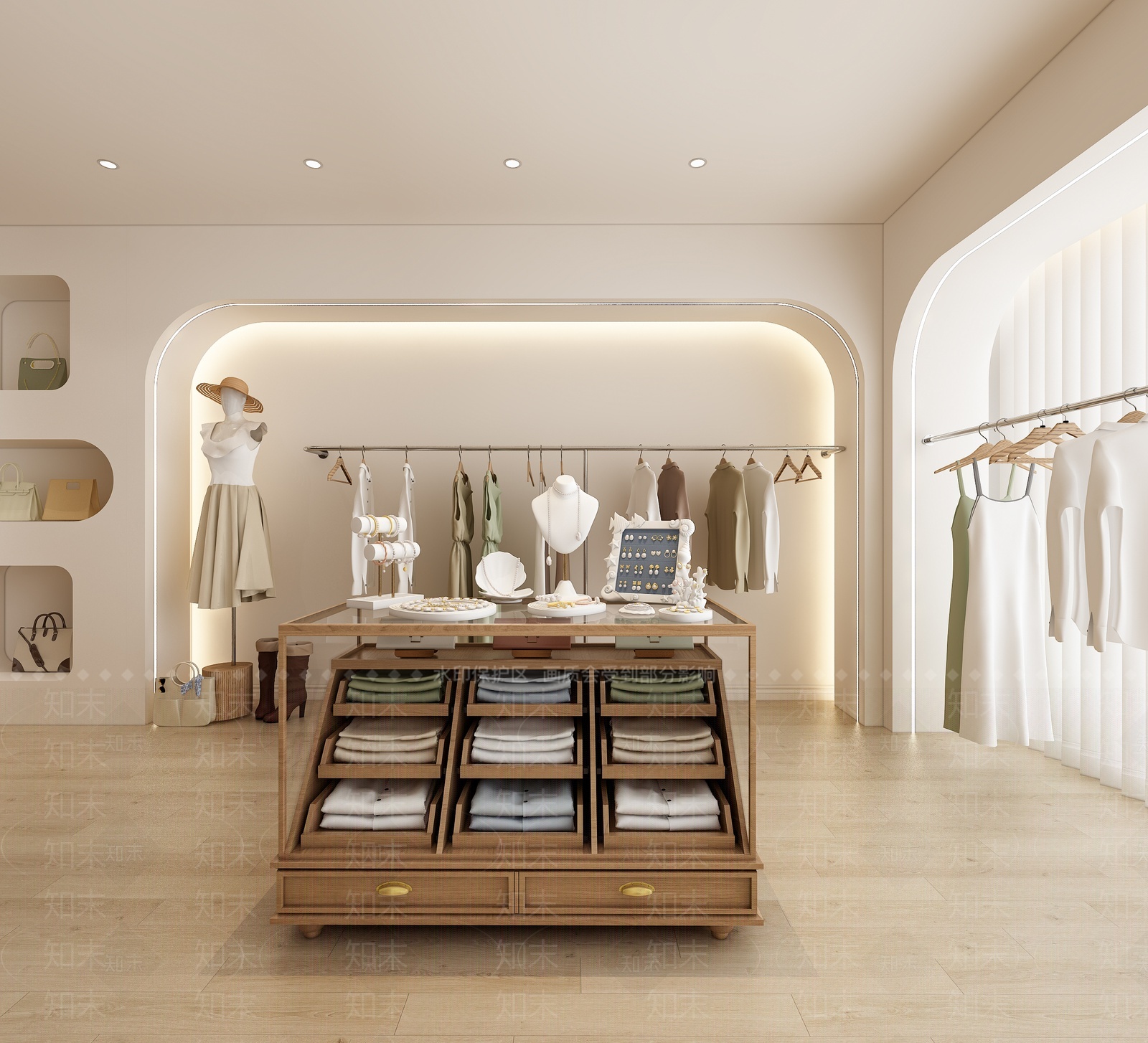 服装店3D模型下载【ID:1209902915】