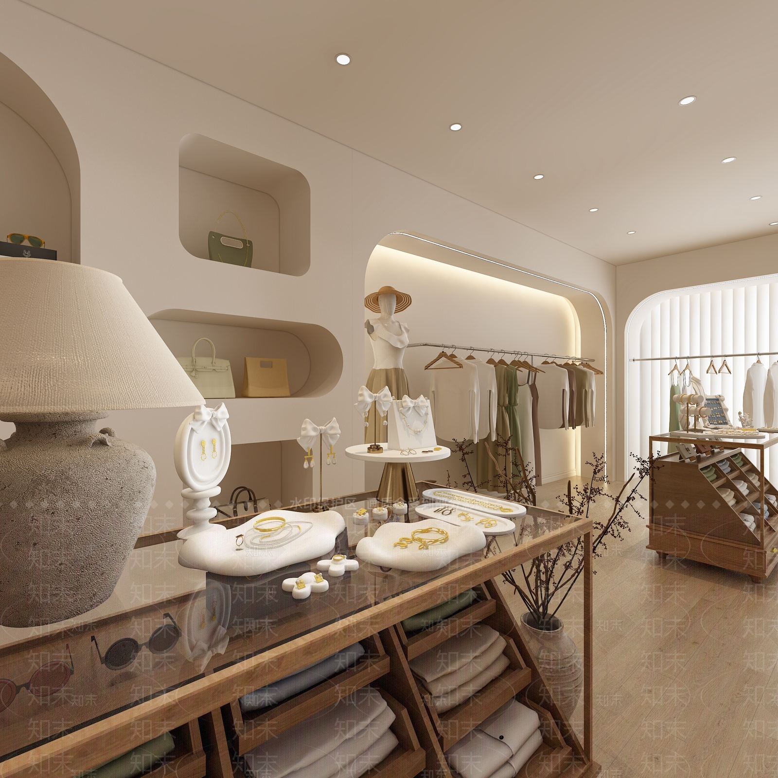 服装店3D模型下载【ID:1209902915】