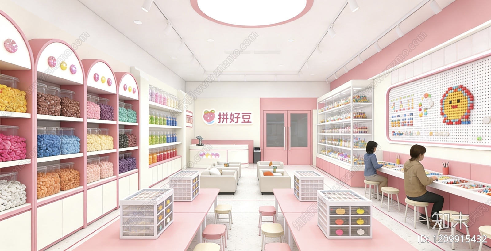 现代其他商业空间cad施工图下载【ID:1209915432】