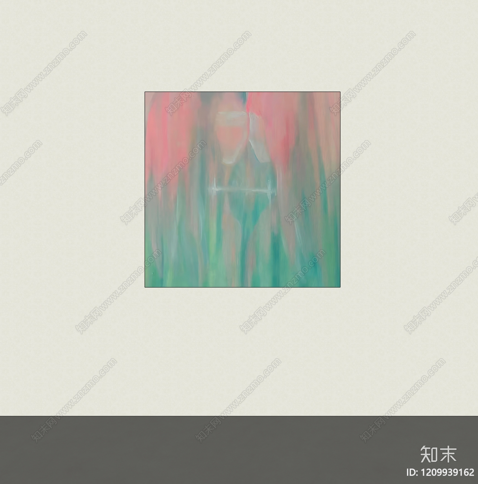 现代挂画SU模型下载【ID:1209939162】