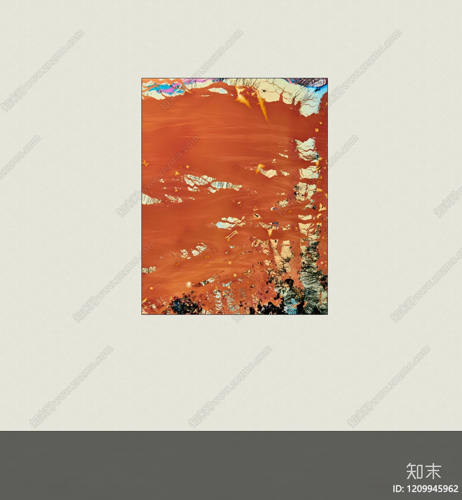 现代挂画SU模型下载【ID:1209945962】