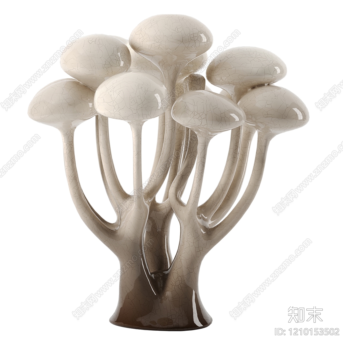 侘寂雕塑摆件3D模型下载【ID:1210153502】