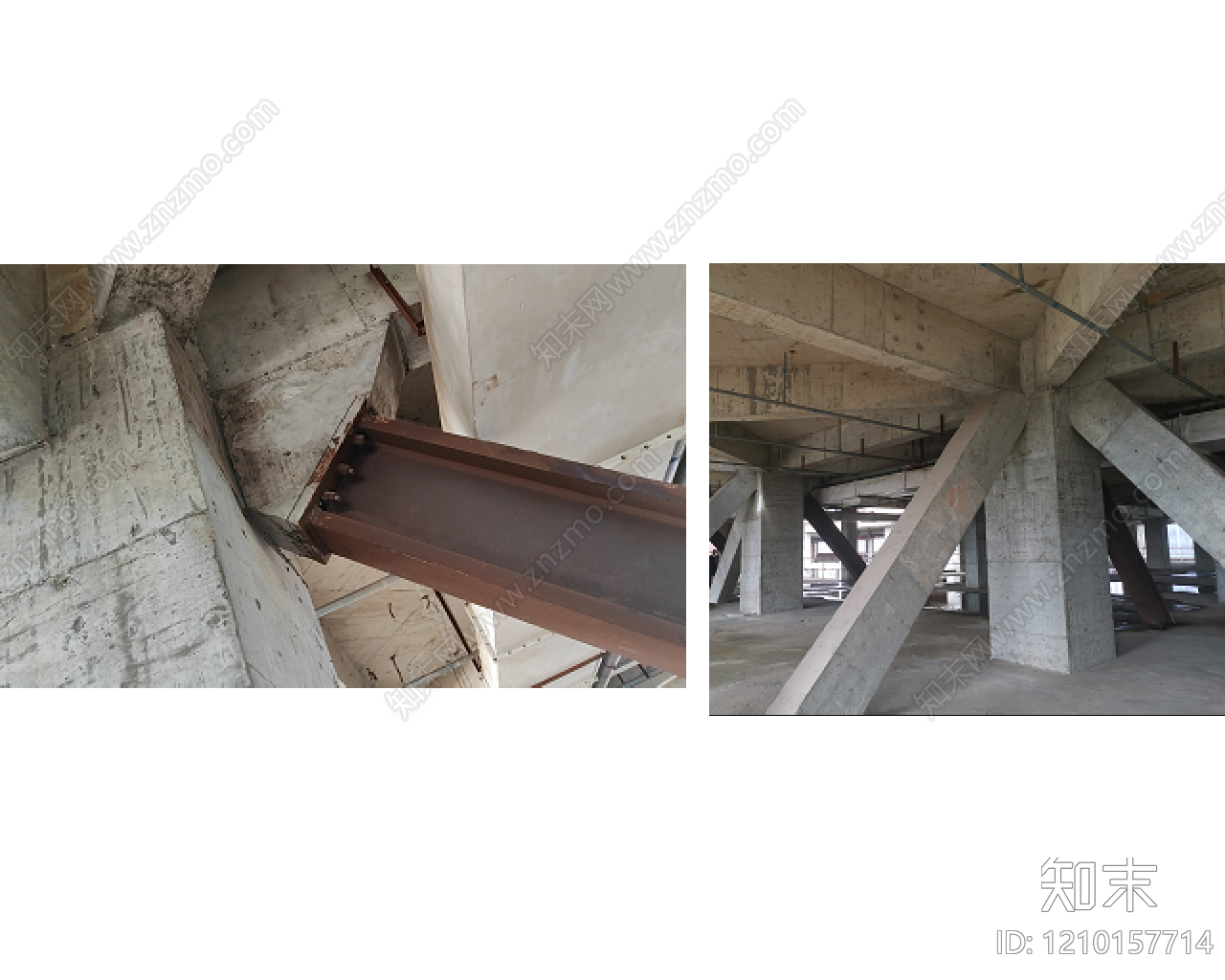混凝土结构cad施工图下载【ID:1210157714】