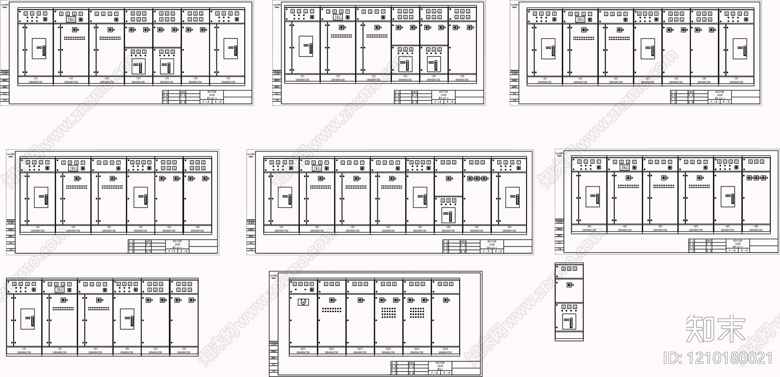 供配电系统施工图下载【ID:1210180021】