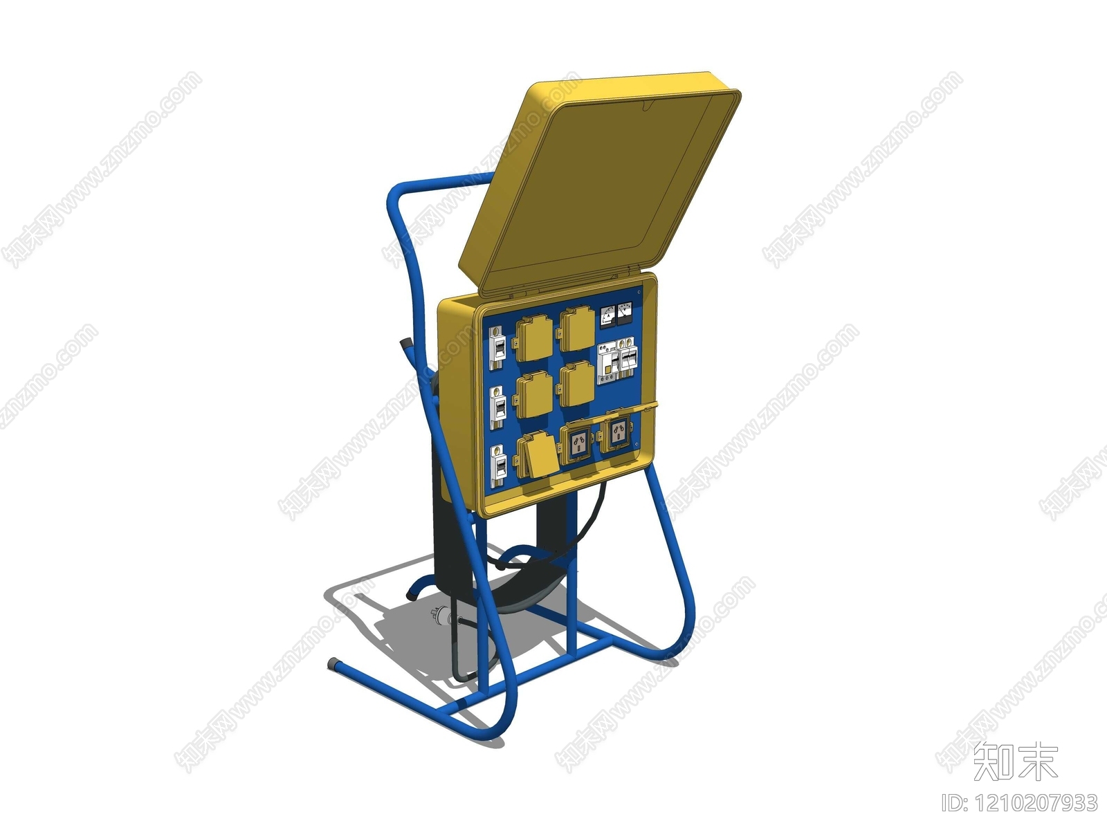 开关SU模型下载【ID:1210207933】