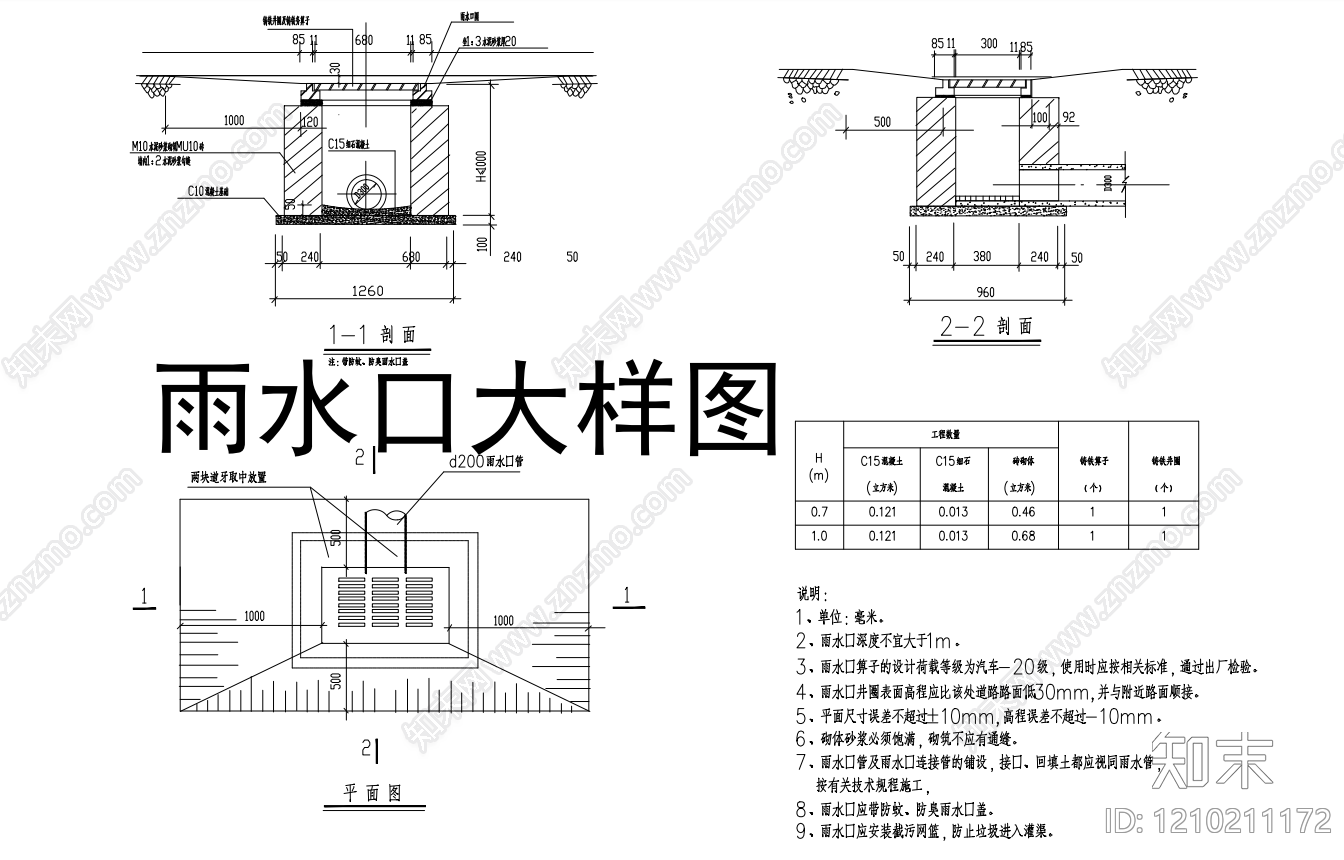 景观给排水施工图下载【ID:1210211172】