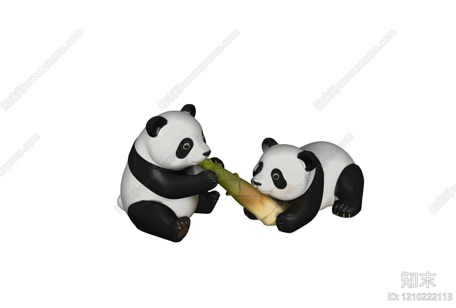 现代雕塑SU模型下载【ID:1210222113】