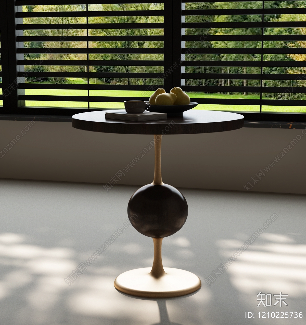 现代简约边几3D模型下载【ID:1210225736】