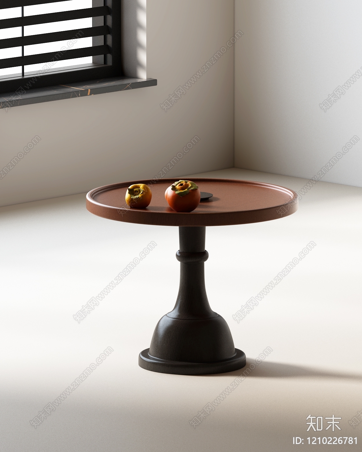 法式边几3D模型下载【ID:1210226781】