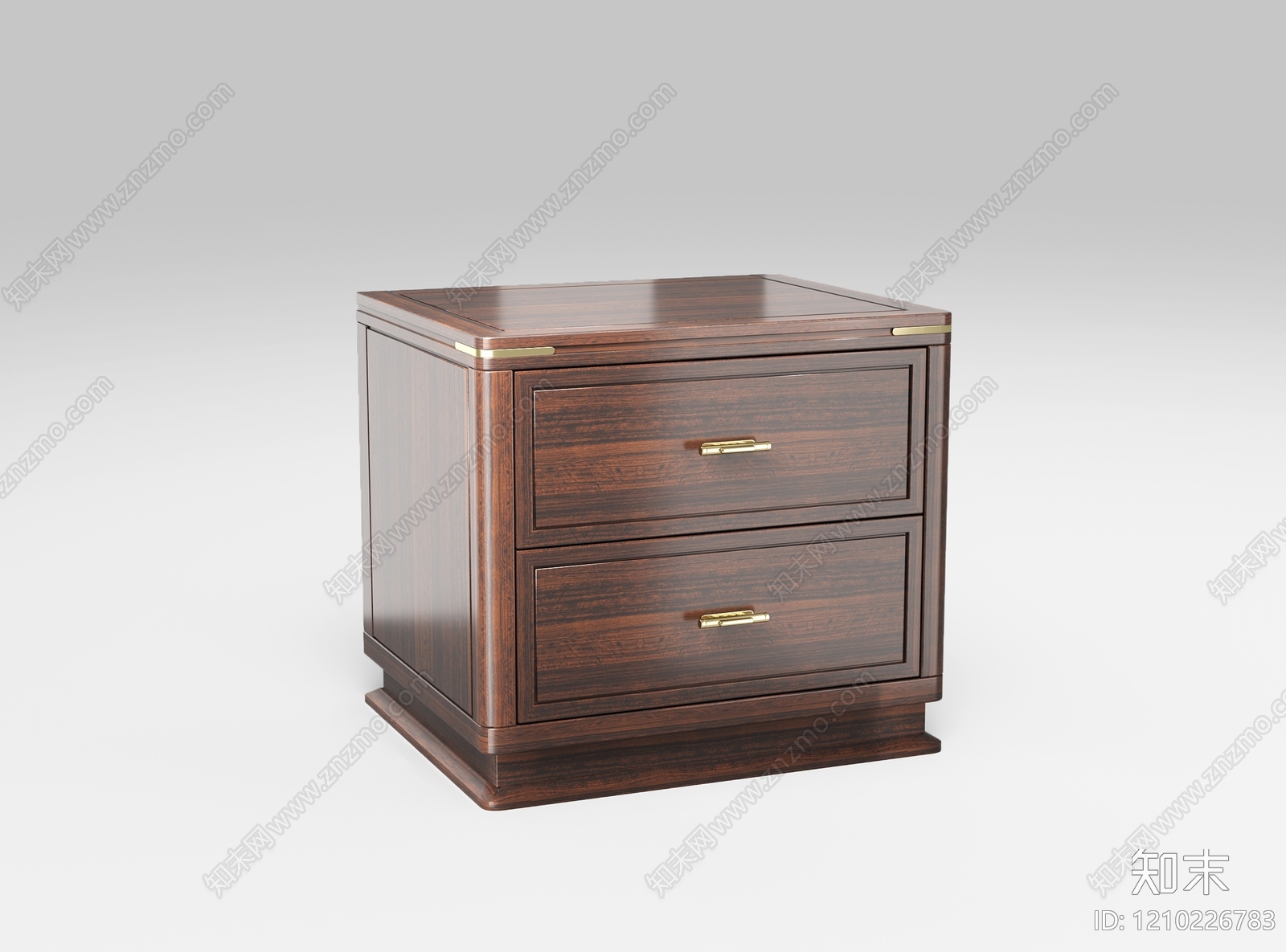 新中式床头柜3D模型下载【ID:1210226783】