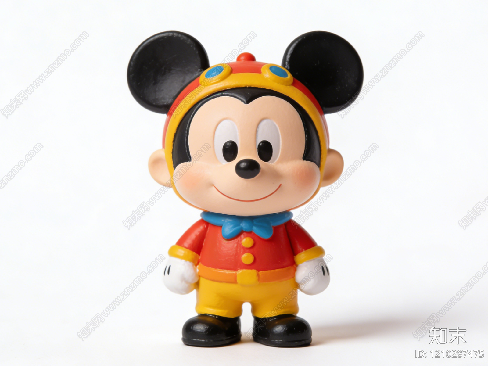 复古卡通雕塑摆件3D模型下载【ID:1210287475】