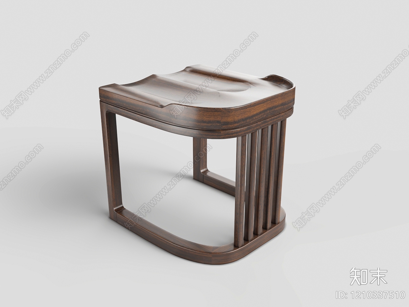 新中式其他凳子3D模型下载【ID:1210337510】