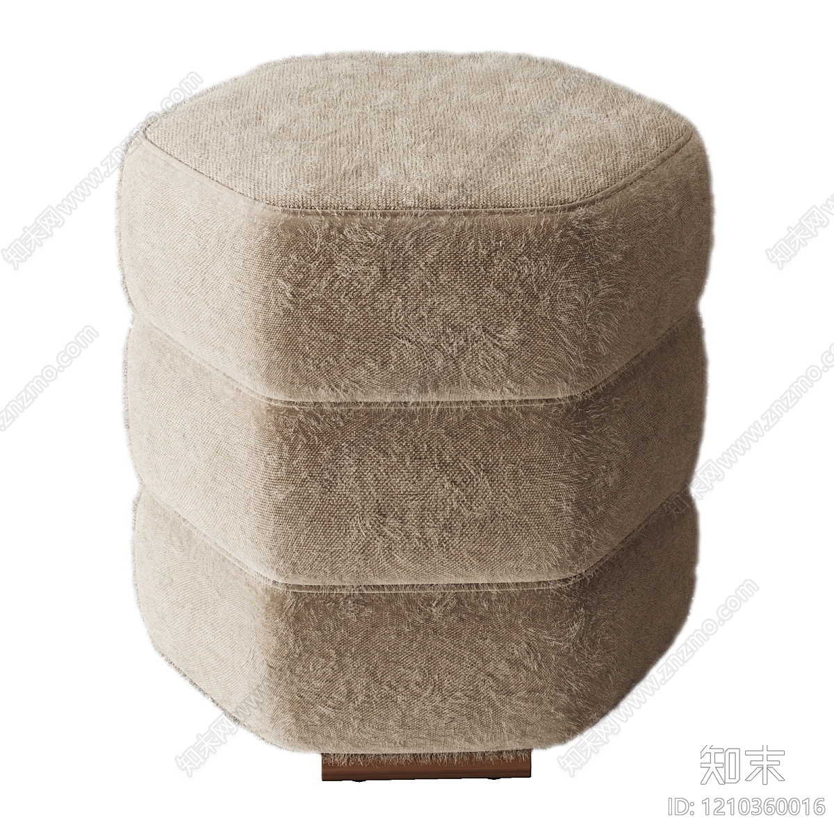 奶油风沙发凳3D模型下载【ID:1210360016】