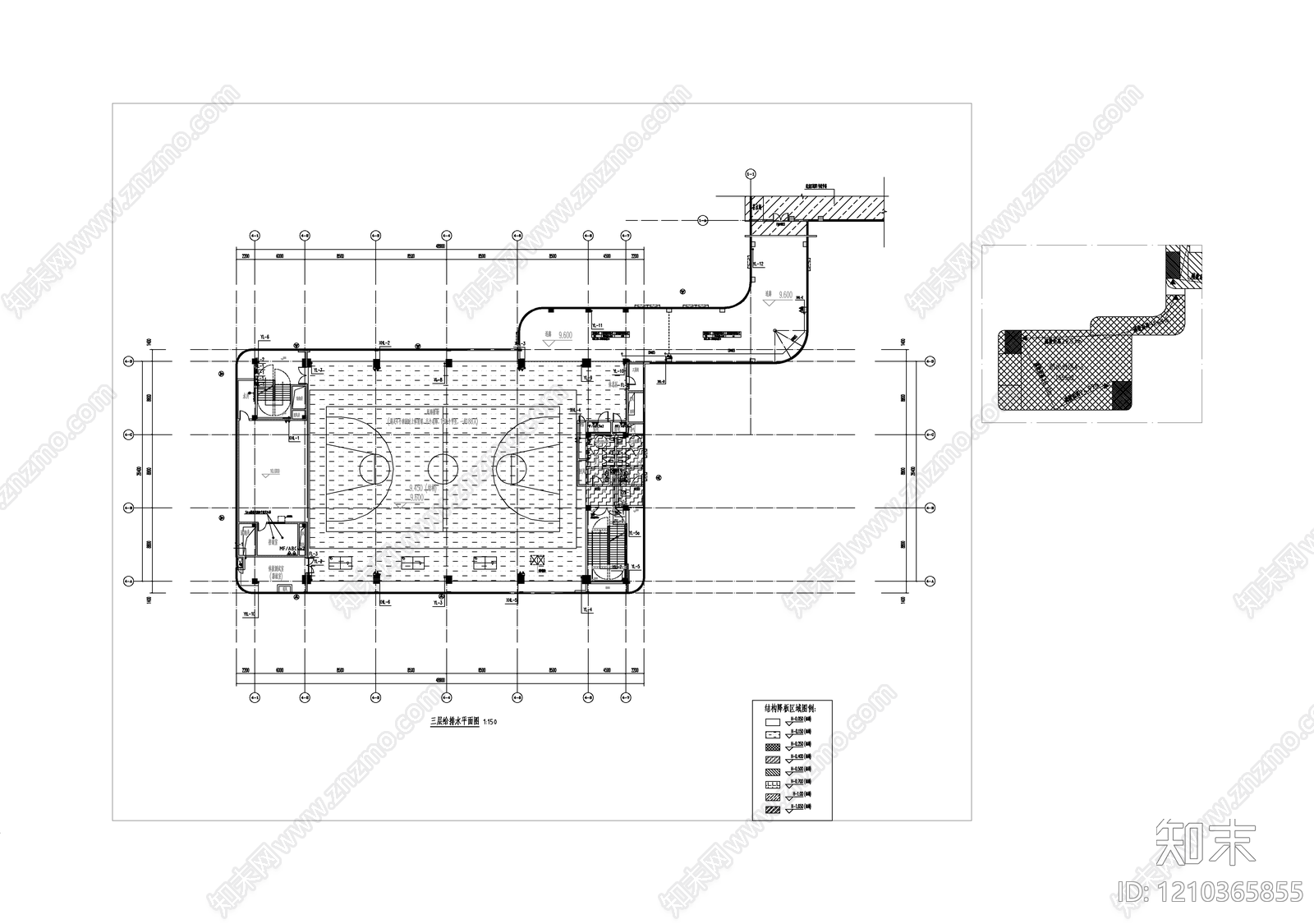 给排水机房施工图下载【ID:1210365855】