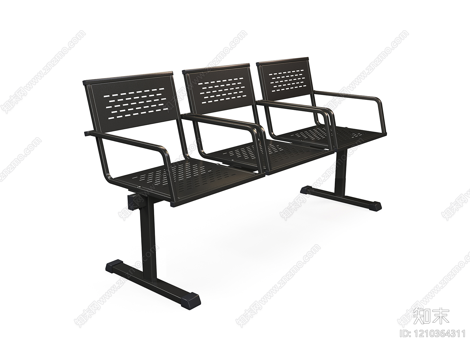 现代简约户外椅3D模型下载【ID:1210364311】