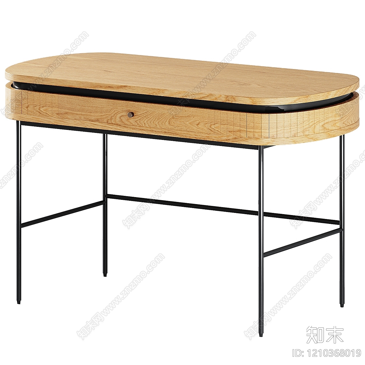 现代简约书桌3D模型下载【ID:1210368019】