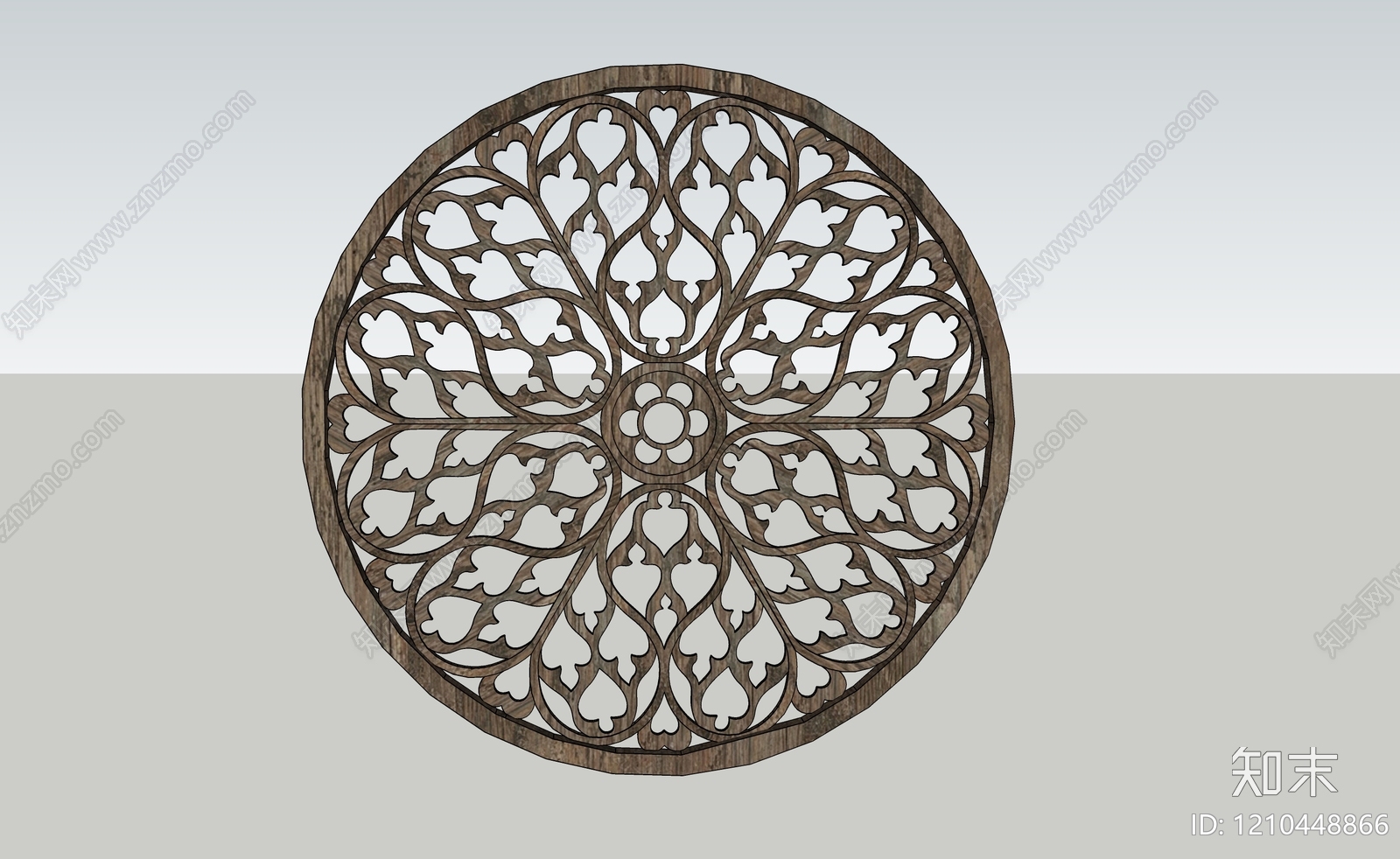 中式古建筑SU模型下载【ID:1210448866】