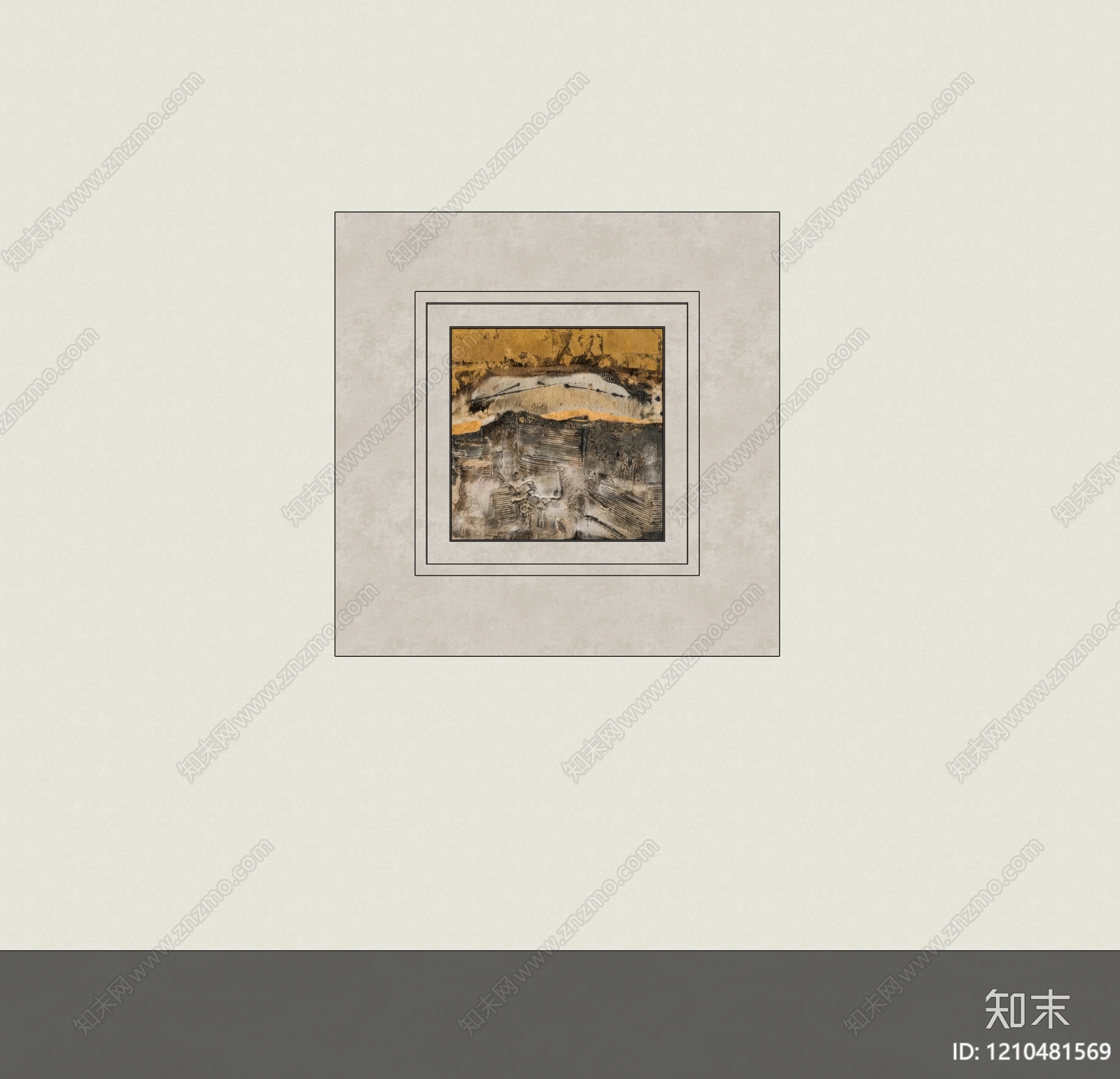 复古中古挂画SU模型下载【ID:1210481569】