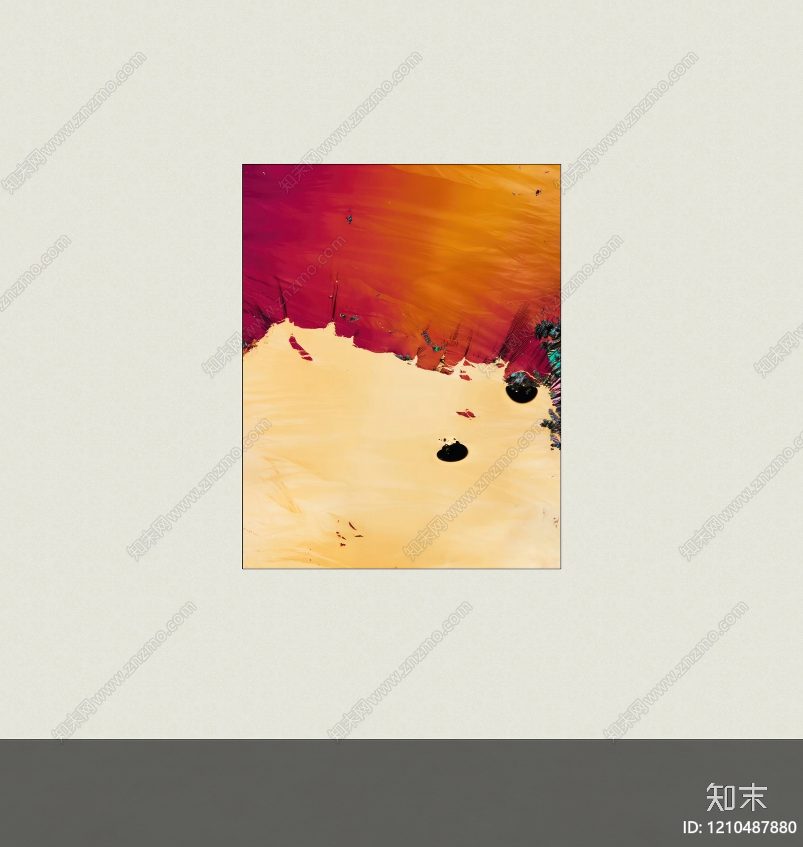 现代挂画SU模型下载【ID:1210487880】