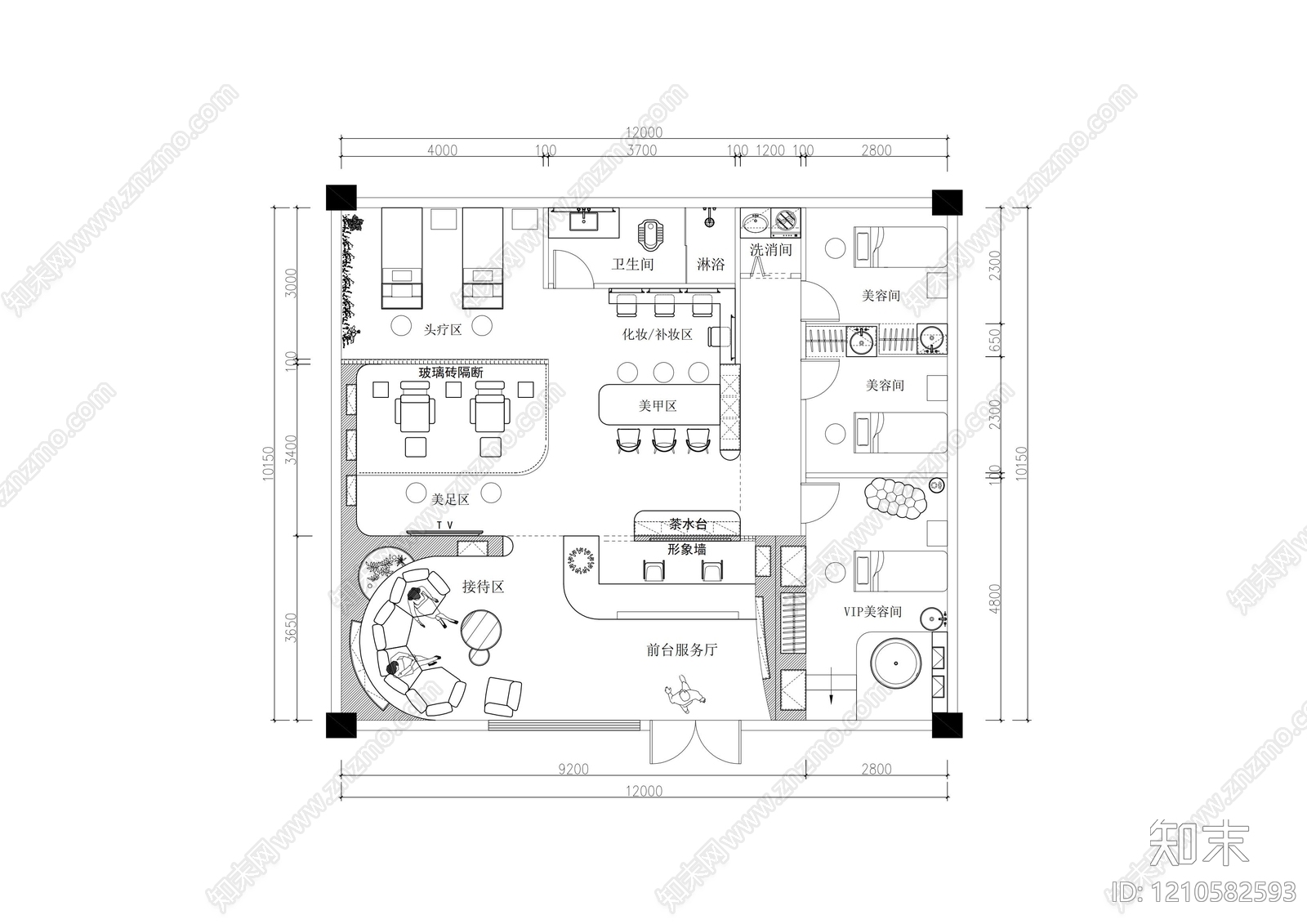 工装平面图施工图下载【ID:1210582593】