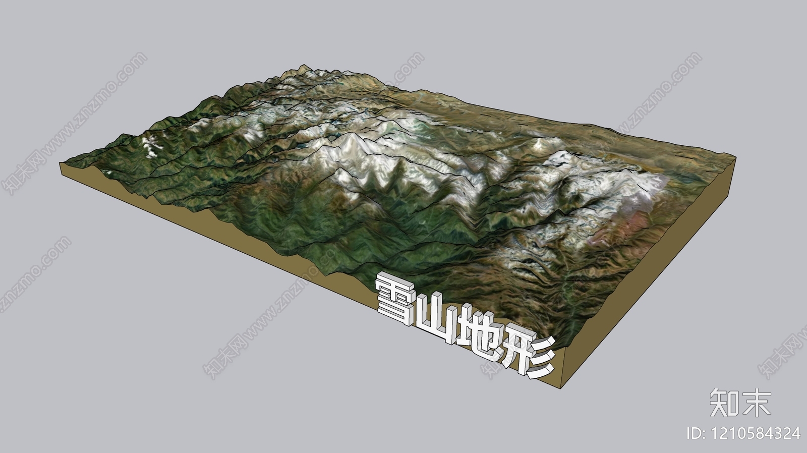 沙盘SU模型下载【ID:1210584324】