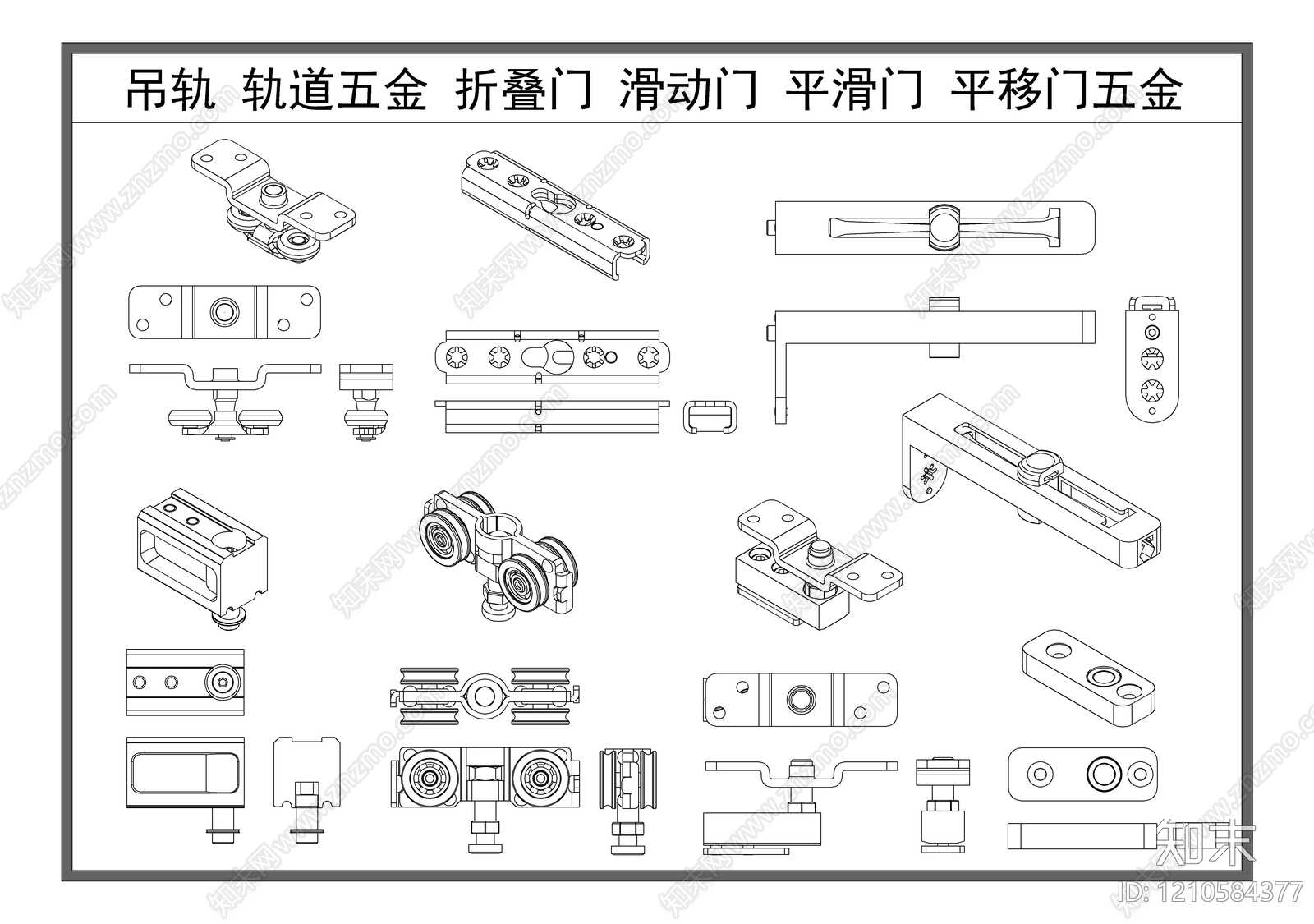 现代器材设备详图施工图下载【ID:1210584377】