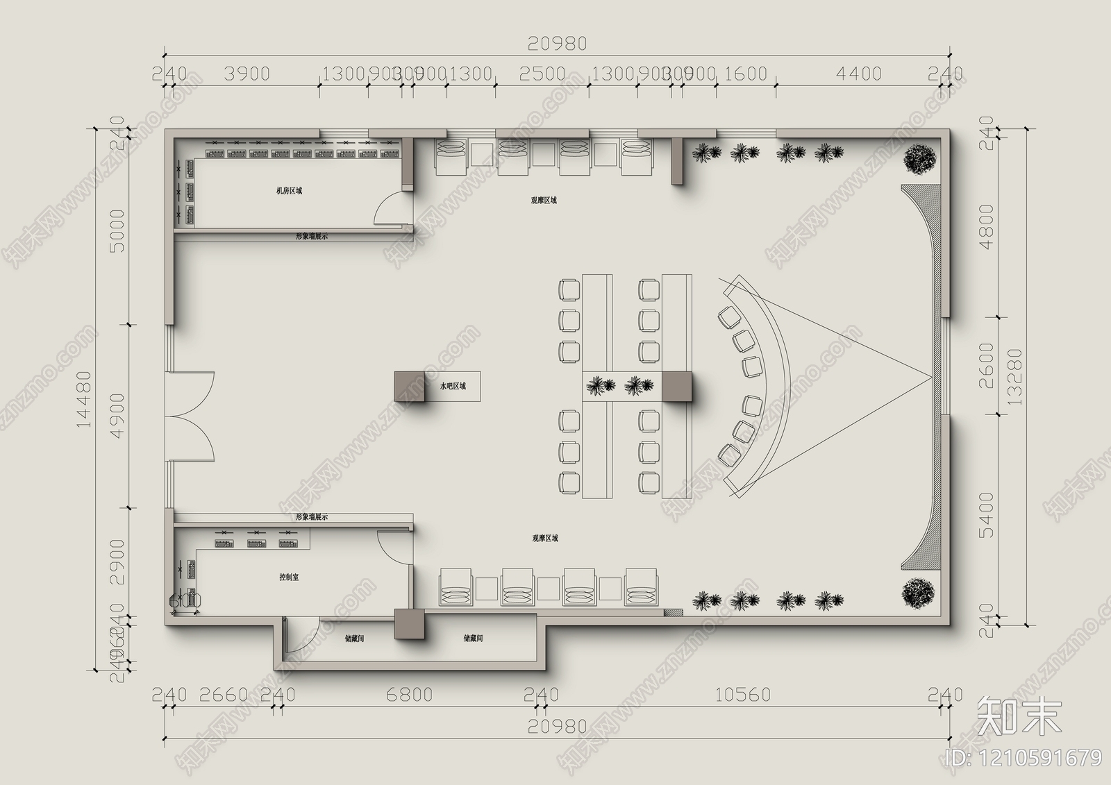 工装平面图施工图下载【ID:1210591679】