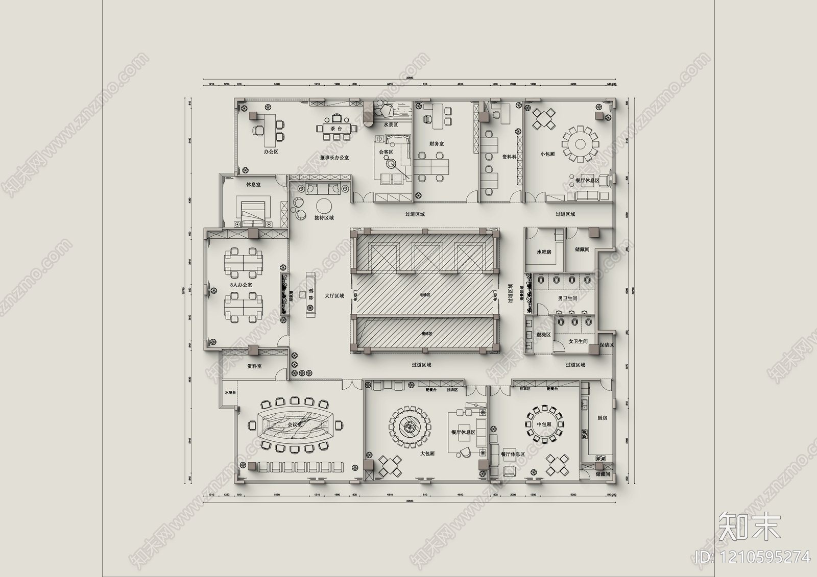 工装平面图施工图下载【ID:1210595274】