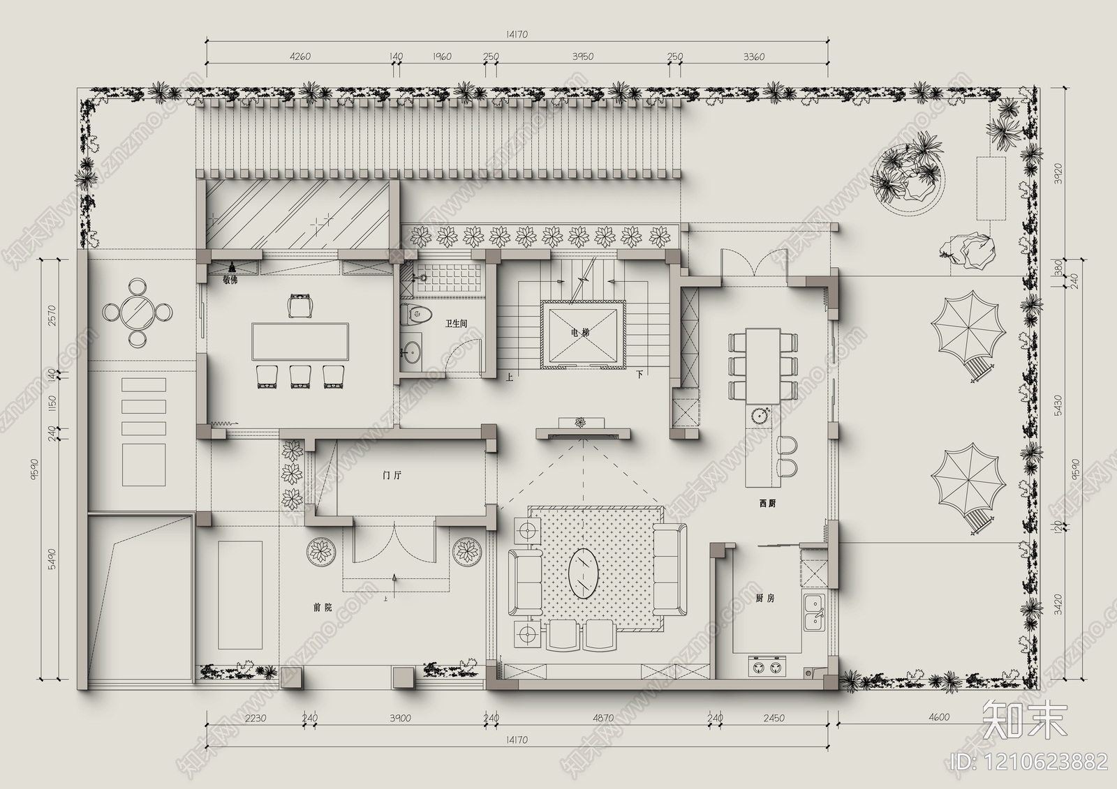 工装平面图施工图下载【ID:1210623882】